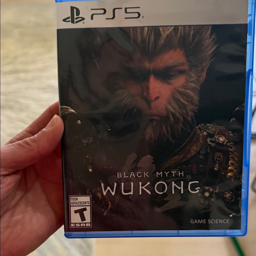 Sony PS5 Black Myth: Wukong – Black and Blue Case